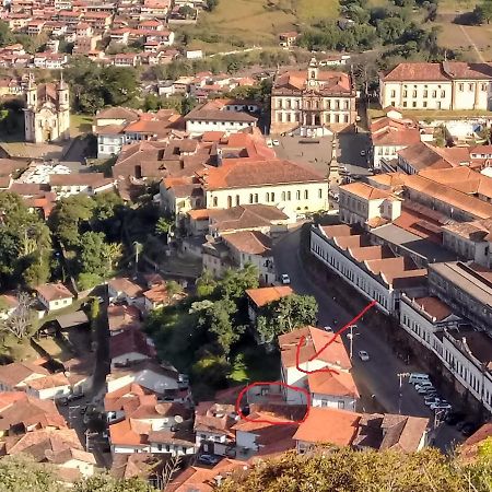 Quarto Individual Em Hospedaria No Centro Ору-Прету Экстерьер фото