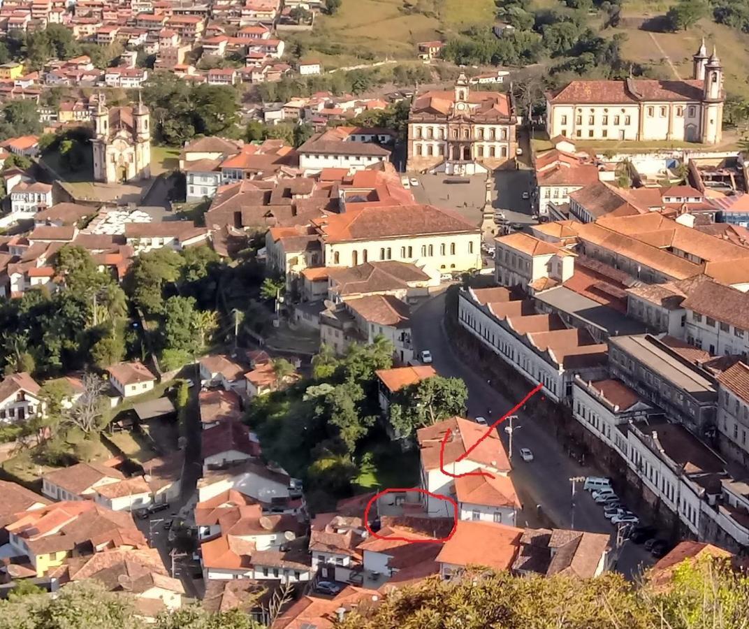 Quarto Individual Em Hospedaria No Centro Ору-Прету Экстерьер фото